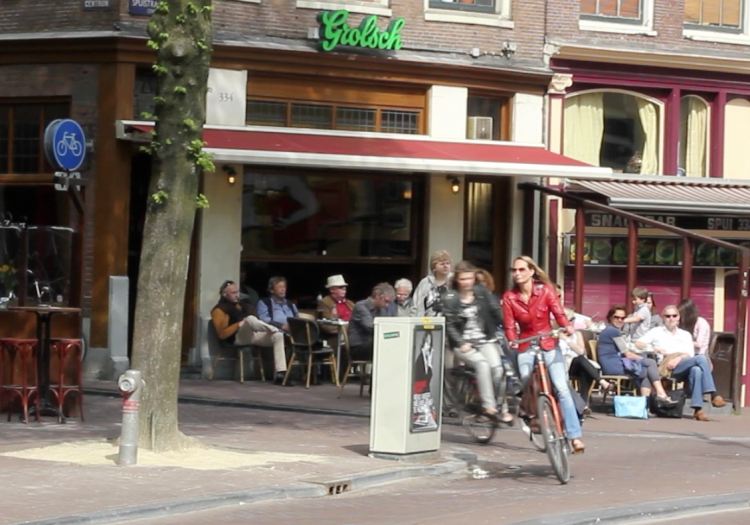 Amsterdam literary cafe