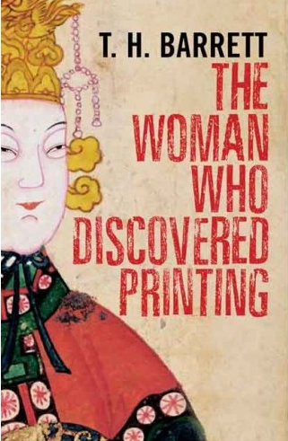 Woman who discovered printing book jacket